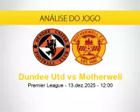Prognóstico Dundee Utd Motherwell (13 dezembro 2025)