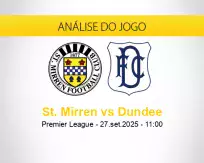 Prognóstico St. Mirren Dundee (27 setembro 2025)