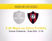 Prognóstico 2 de Mayo Cerro Porteño (19 abril 2024)