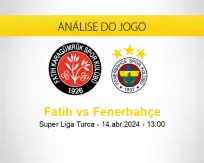 Prognóstico Fatih Fenerbahçe (14 abril 2024)