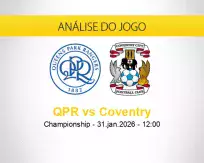 Prognóstico QPR Coventry (31 janeiro 2026)