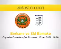 Prognóstico Berkane SM Bamako (15 dezembro 2024)