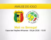 Prognóstico Mali Senegal (09 janeiro 2026)