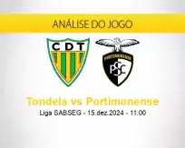 Prognóstico Tondela Portimonense (15 dezembro 2024)