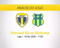 Prognóstico Petrolul 52 Slobozia (03 fevereiro 2026)