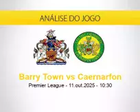 Prognóstico Barry Town Caernarfon (11 outubro 2025)