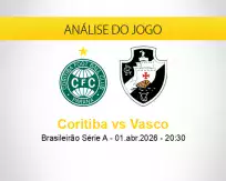 Prognóstico Coritiba Vasco (01 abril 2026)