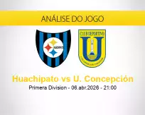 Prognóstico Huachipato U. Concepción (06 abril 2026)