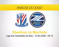 Prognóstico Shenhua Machida (10 fevereiro 2026)