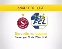 Prognóstico Servette Luzern (06 abril 2026)