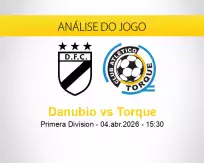 Prognóstico Danubio Torque (04 abril 2026)
