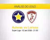 Prognóstico Asteras Larissa (04 abril 2026)