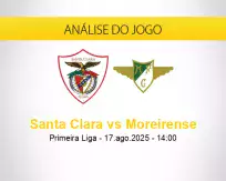 Prognóstico Santa Clara Moreirense (17 agosto 2025)