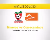 Prognóstico Mineros Correcaminos (12 abril 2026)