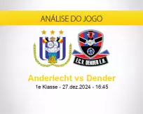 Prognóstico Anderlecht Dender (27 dezembro 2024)