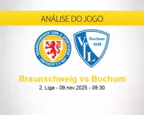 Prognóstico Braunschweig Bochum (09 novembro 2025)