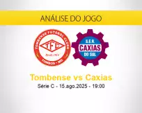 Prognóstico Tombense Caxias (18 agosto 2025)