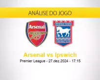 Prognóstico Arsenal Ipswich (27 dezembro 2024)