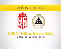 Prognóstico CSKA 1948 Slavia Sofia (10 maio 2024)