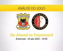 Prognóstico Go Ahead Feyenoord (25 abril 2024)
