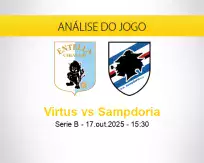 Prognóstico Virtus Sampdoria (17 outubro 2025)