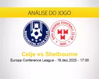 Prognóstico Celje Shelbourne (18 dezembro 2025)
