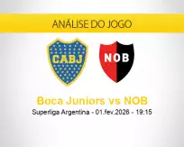 Prognóstico Boca Juniors NOB (01 fevereiro 2026)