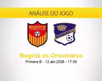 Prognóstico Bogotá Orsomarso (13 abril 2026)