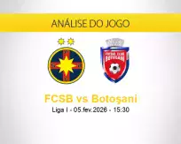 Prognóstico FCSB Botoşani (05 fevereiro 2026)
