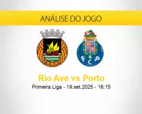 Prognóstico Rio Ave Porto (19 setembro 2025)