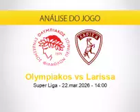 Prognóstico Olympiakos Larissa (22 março 2026)