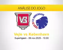 Prognóstico Vejle København (09 novembro 2025)