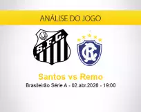 Prognóstico Santos Remo (02 abril 2026)