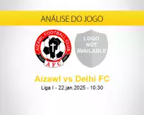 Prognóstico Aizawl Delhi FC (22 janeiro 2025)