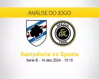 Prognóstico Sampdoria Spezia (14 dezembro 2024)