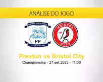 Prognóstico Preston Bristol City (27 setembro 2025)