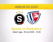 Prognóstico Sparta Pardubice (30 novembro 2025)
