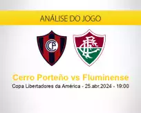 Prognóstico Cerro Porteño Fluminense (25 abril 2024)