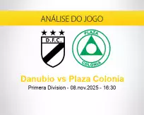 Prognóstico Danubio Plaza Colonia (08 novembro 2025)