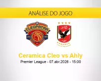 Prognóstico Ceramica Cleo Ahly (07 abril 2026)