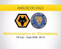 Prognóstico Wolverhampton Shrewsbury (10 janeiro 2026)