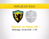 Prognóstico Vaprus Harju JK (04 abril 2026)