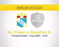 Prognóstico Sp. Cristal Deportivo G. (15 junho 2025)