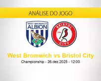 Prognóstico West Bromwich Bristol City (26 dezembro 2025)