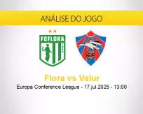 Prognóstico Flora Valur (17 julho 2025)