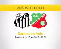 Santos vs Velo