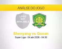 Prognóstico Shenyang Guoan (04 abril 2026)