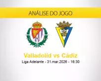 Prognóstico Valladolid Cádiz (31 março 2026)
