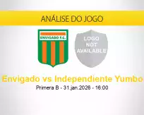 Prognóstico Envigado Independiente Yumbo (31 janeiro 2026)