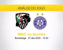 Prognóstico WAC Austria (07 dezembro 2025)